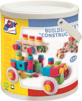 Constructor - Set di montaggio in un secchiello - 140 pezzi