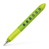 Polnilno nalivno pero Faber-Castell Scribolino za levičarje, svetlo zeleno