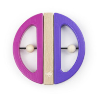 Magnetna igrača TEGU - Swivel Bug - Pink & Purple