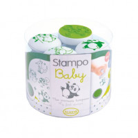 Otroške štampiljke StampoBaby - Živali od daleč