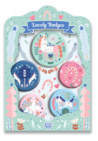 Lovely Badges - Buttons Pferde