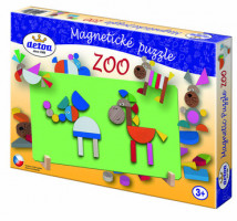 Magnetické puzzle – ZOO