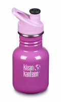 Otroška jeklena steklenica Klean Kanteen Kid Classic w/Kid Sport Cap 3.0 - bubble gum 355 ml