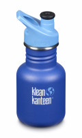 Otroška jeklena steklenica Klean Kanteen Kid Classic w/Kid Sport Cap 3.0 - surfs up matte 355 ml