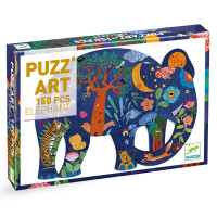 Puzz'Art Puzzle Elefant (150 Teile)