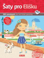 Šaty pro Elišku - kniha samolepek pro tvé české panenky