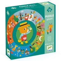 Puzzle didattico - L'année - Anno dell'orsacchiotto - 24 pezzi