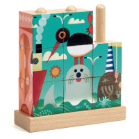 Holzpuzzle Puzz-Up Tiere des Meeres