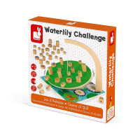 Geschicklichkeitsspiel Waterlily challenge (aus Holz)