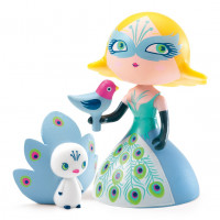 Arty Toys - principessa Columba e pavone piccolo