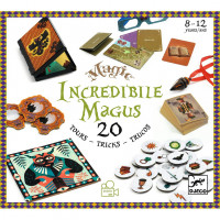 Djeco Magic - Incredibile Magus - set di 20 trucchi magici