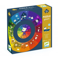 Puzzle didattico - Les couleurs - colori - 24 pezzi