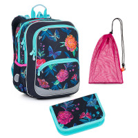 Školský set Topgal BAZI 22003 G - školská taška + peračník + vrecko na prezuvky