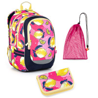 Školský set Topgal CODA 22010 G - školská taška + peračník + vrecko na prezuvky