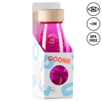 Bottiglia sensoriale galleggiante (rosa), 250 ml