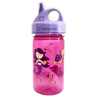 Dětská lahev na pití Nalgene Grip´n Gulp, Sippy Cup - Pink Mermaid, 350 ml