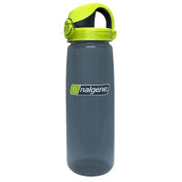 Trinkflasche Nalgene On the Fly - Charcoal – Lime, 650 ml