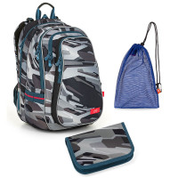 Školský set Topgal LYNN 22019 B - školská taška + peračník + vrecko na prezuvky