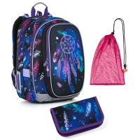 Školský set Topgal MIRA 22009 G - školská taška + peračník + vrecko na prezuvky