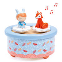 Glasbena skrinjica – fantek in lisica
