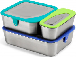 Edelstahl Essensbehälter Lunchbox Klean Kanteen Food - 3er Set auslaufsicher