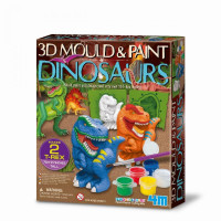 Sádrové odlitky - 3D dinosauři