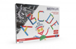 Merkur - Abeceda s magnetickou podložkou - 616 ks