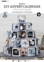 Adventni koledar s slikami za iztrganje – Nordijski božič
