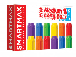 SmartMax - krátké a dlouhé tyče - 12  ks - Sleva poškozený obal