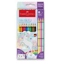 Matite colorate Faber-Castell Colour Grip Unicorno - 13 pz