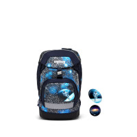 Školský batoh Ergobag prime - Modrý reflexný 2023