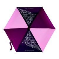 Detský skladací dáždnik s magickým efektom, ružová/ fialová/ vínová