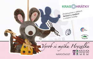 Krasohrátky - Vyrob si myšku Hryzku