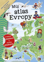 Můj atlas Evropy + plakát a samolepky