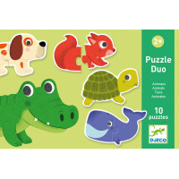Puzzle Duo - Tiere