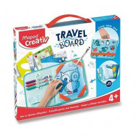 Výtvarný kufřík MAPED Creativ - Hry a kreslení se zvířátky - Sleva poškozený obal