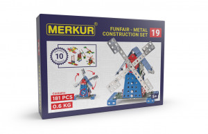 Merkur - Windmühle - 182 Teile