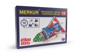 Merkur - Raumtransporter - 195 Teile