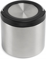 Contenitore per cibo in acciaio inox Klean Kanteen TKCanister 16oz w/IL-brushed stainless 473 ml