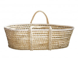 Ahojbaby cesta di Mosè per bambino Corn Natural + materasso