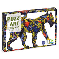 Puzzle art - Čierny panter - 150 ks