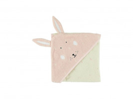 Asciugamano con cappuccio Mr. Rabbit – 75 x 75 cm