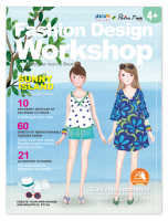 Kreativní sada - Malá módní návrhářka - kolekce léto na ostrově