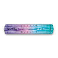 Pravítko Maped Twist´n Flex duhové, modrá a fialová, 15 cm