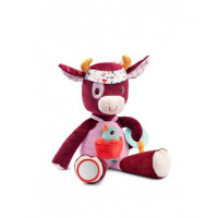 Lilliputiens - kravička Rosalie - plyšová hračka s aktivitami - Sleva poškozený obal