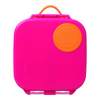 Desiatový box stredný - ružový/oranžový