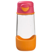 Plastenka za pitje Sport 450 ml – rožnata/oranžna