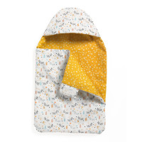 Pomea - Schlafsack für Puppen mit Kaninchenmotiv