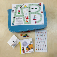 Kufřík pro předškoláky plný her a abecedy