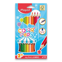 Buntstifte Color’Peps Jumbo (12 Farben)